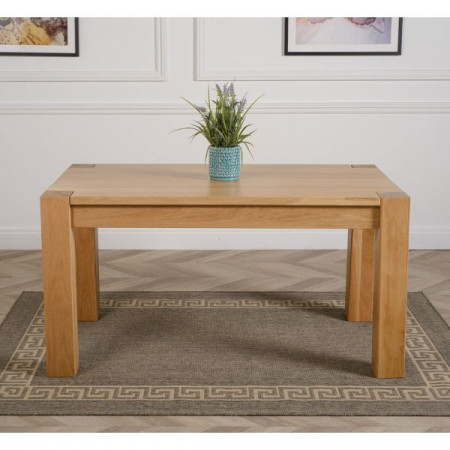 ChunKy Oak : Bàn Ăn 1m6 + 6 Ghế ( 5 Nan - Mặt Nệm )